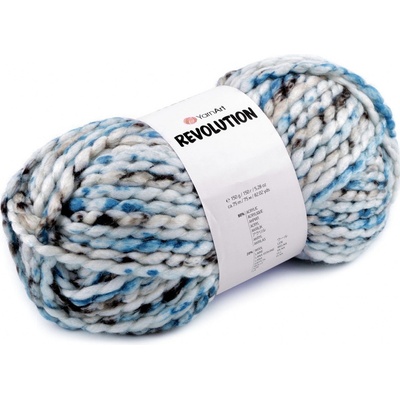 Prima-obchod Pletací příze Revolution 150 g, barva 2 (1617) modrá