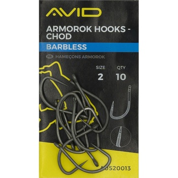 Avid Carp Armorok Chod Barbless vel.4 10 ks