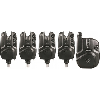 Sada signalizátorů Centralka 4+1 NECO CARP