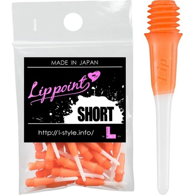 L-style ShortLip Two Tone Orange/White 30 ks