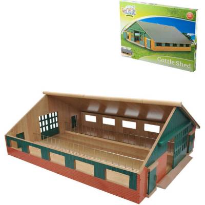 Kids Globe Farming kravín s dojírnou 75x60x26 5cm 1:32