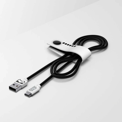 Tribe Кабел за устройства с MicroUSB стандарт (120 см) - Tribe Star Wars Stormtrooper Micro USB Cable (CMR23001)