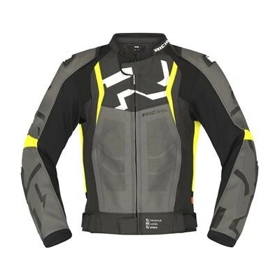 Richa Moto bunda STRADALE fluo žluto/šedá – Zbozi.Blesk.cz