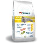 ONTARIO Adult Indoor chicken cat food - суха храна за апартаментски котки над 1 година с пилешко месо 2 кг, Чехия 213-0047
