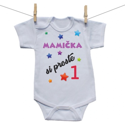 Body s krátkym rukávom Mamička si proste 1