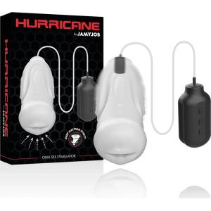  Стимулатор за орален секс, вибрира и засмуква - Oral Sex Hurricane (D-230386)