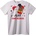 NOONEBRAND Тениска Любов с шоколади - 2XL, White