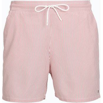 Tommy Hilfiger Мъжки плажни шорти Tommy Hilfiger Medium Drawstring Ithaca terra red/ecru ithaca