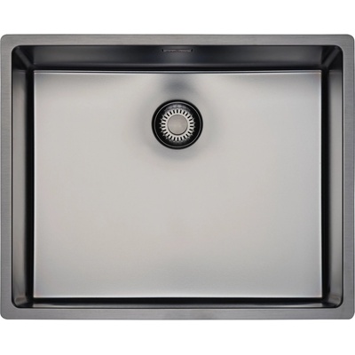 Reginox New York 50x40 Gun Metal Silver