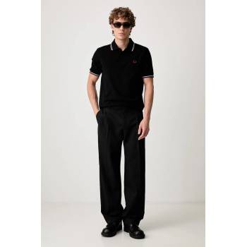 Fred Perry тениска с яка мъжка от памук (M3600.10B)