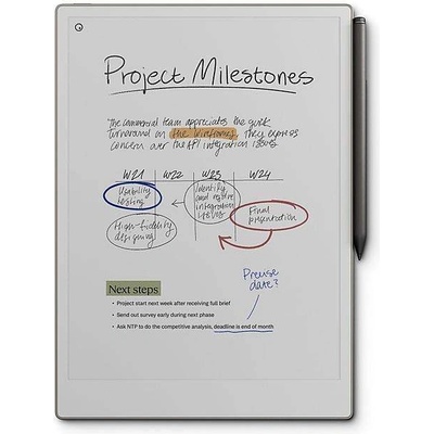 reMarkable Paper Pro - 11.8" цветен E-Ink таблет, 64GB, Marker Plus, 2 седмици - Сив
