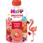 Hipp БИО смути ябълка, банан и червени плодове 120г
