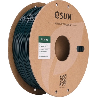 eSUN PLA+HS Green - 1, 75 mm / 1000 g (PLA+HS175G1P1)