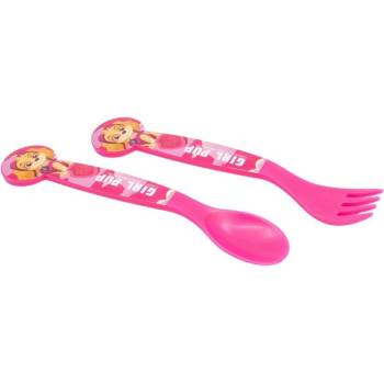 Stor Полипропиленови прибори Stor - Paw Patrol Girl Superpowers, 2 броя (81817)