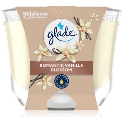 Glade Romantic Vanilla Blossom ароматна свещ 204 гр