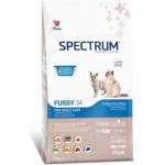 Lider Pet Food Spectrum Adult Cat Food Fussy 34 - Пълноценна храна за израснали котки с капризен или нередовен апетит, с риба - 12 кг, Турция