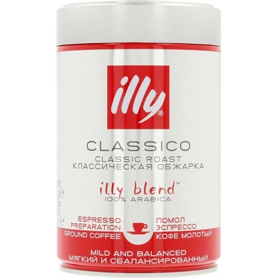 Illy Středně pražená mletá 250 g