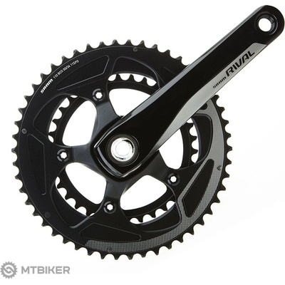 SRAM Rival 22 kľuky, 2x11, (52/36T), bez ložiska zhodené z nového bicykla
