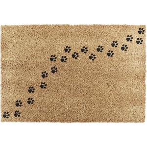 Artsy Mats Изтривалка от кокосови влакна 40x60 cm Paw Prints - Artsy Doormats (IMG-PAWPRINTS)