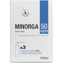 MINORGA DRM 50MG/ML DRM SOL 3X60ML