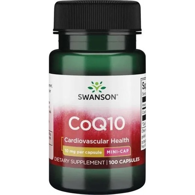 Swanson CoQ10, 10 mg, 100 капсули, Swanson (SW857)