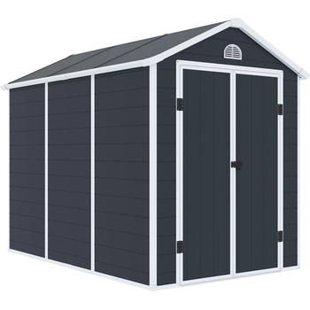 CoverTech Пластмасова къща за инструменти Bergen 1, 9 x 2, 8 м CoverTech антрацит (CT061)