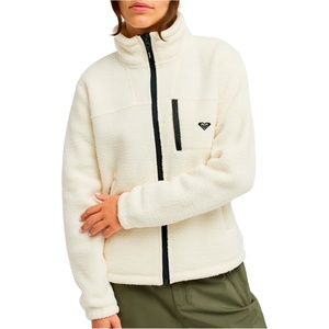 Roxy Дамско поларено яке Roxy Women's Alabama Full Zip Solid Fleece jacket - Whisper White (105-7376-0114)