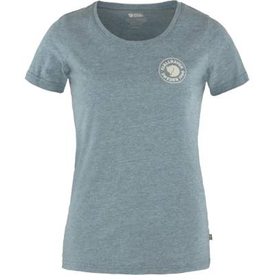 Fjällräven Дамска тениска Fjällräven Women's 1960 Logo T-shirt - Indigo Blue / Melange (116-5715-0414)