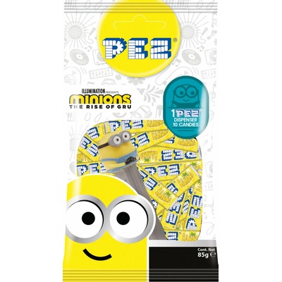 PEZ Disney Princess - PEZ figúrka + PEZ štangličky ovocné 10 x 8,5 g