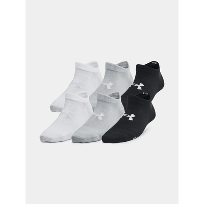 Under Armour UA Yth Essential No Show 6 párů černá
