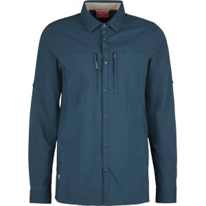 Craghoppers Мъжка риза с копчета Craghoppers Nosilife Pro Langarm Hemd V Shirt - Blue Stone - размер XXL (033-2218-0115)