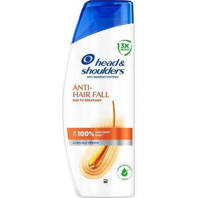 Head & Shoulders Anti-Hair Fall Anti-Dandruff shampoo Šampón proti lupinám s kofeínom 400 ml