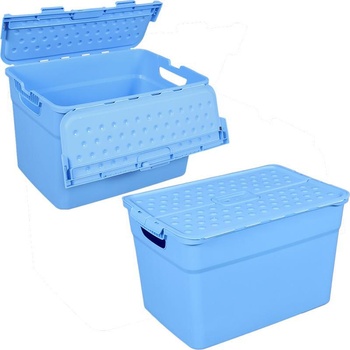 Image 1 of Keter Кутия за съхранение с капак Curver Pixxel 12 л, синя