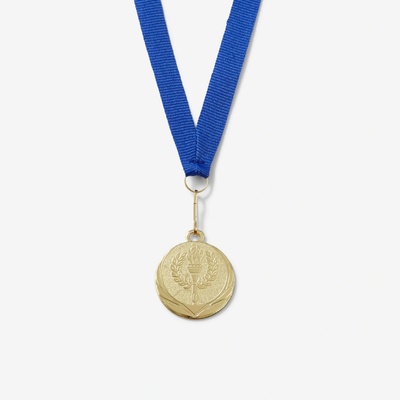 BIEMANS Zlatá medaile 32 mm se stuhou