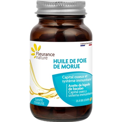 Fleurance Nature Cod Liver Oil - 50 капсули