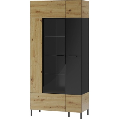 Szynaka Lucas II 12 90 cm dub Artisan / čierna