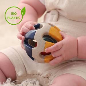 Tolo Toys Tolo Toys: Цветна дрънкаща топка от биоразградима пластмаса (TL-76003)