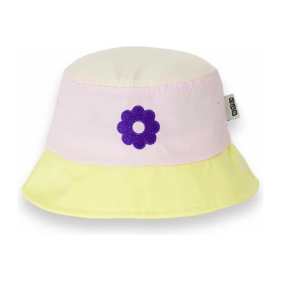 KiETLA ICONIK klobúčik s UV ochranou Pink Flower