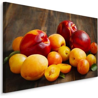Moderní obraz na plátně do kuchyně Nektarinky S Meruňkami Varianta: 90x60