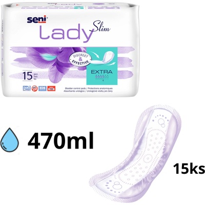 Seni Lady Slim EXTRA 15 ks