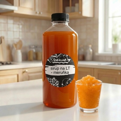 SnackAir Sirup na ledovou tříšť Meruňka 0,5 l