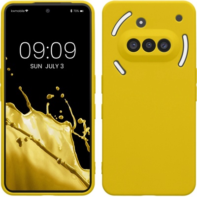 kwmobile kryt na mobil Nothing Phone 3a zářivě žlutá