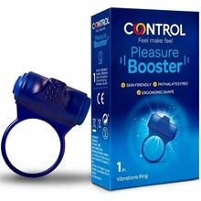 CONTROL Pleasure Booster - silikónový krúžok s vibráciou, 20 min