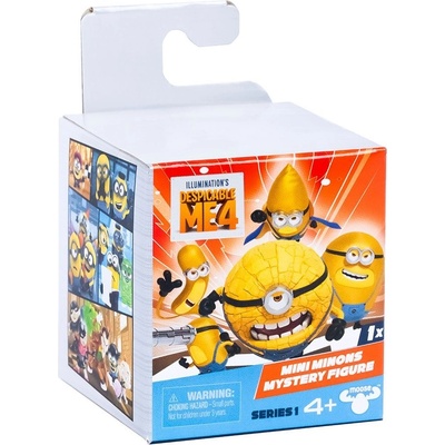 Moose Мини фигура изненада Moose Minions - Illuminations Despicable Me 4, асортимент (59271)
