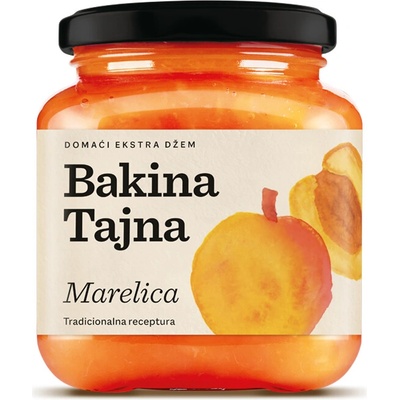 Bakina Tajna džem meruňka 375 g