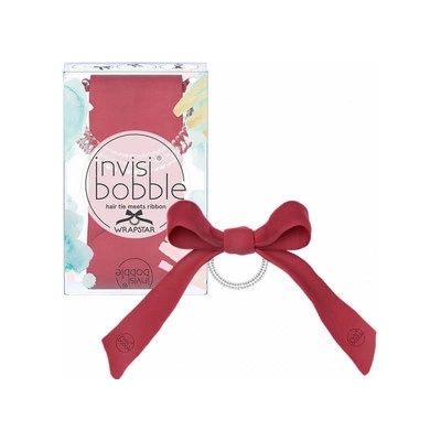 Invisibobble WrapStar Machu Peachu - 2 v 1 gumička do vlasů se stuhou červená 1 ks