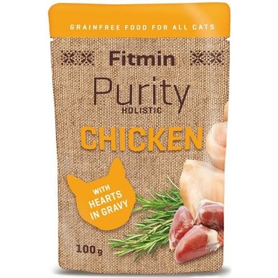 Fitmin Cat Purity kapsička Chicken with Hearts SET 9+3 100 g