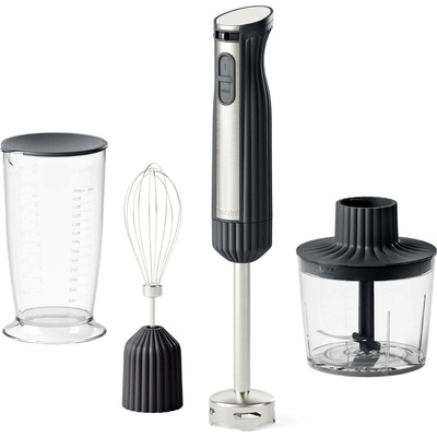 Guzzini Sous Chef Hand Blender with Accessories grey