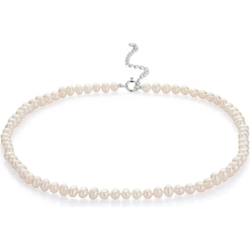 Image 1 of Swan Колие със сладководни бели перли 6.5-7mm R0436NW Swan