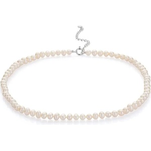 Swan Колие със сладководни бели перли 6.5-7mm R0436NW Swan
